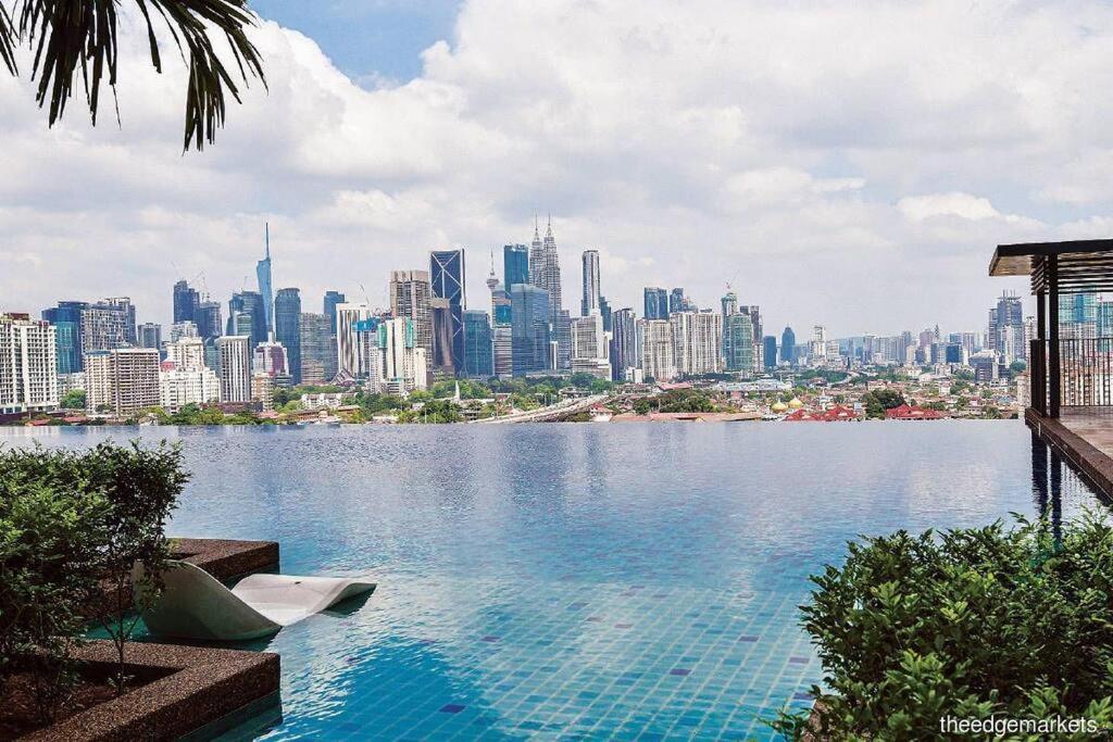 Studio Near Klcc And Lrt With Superb View Kuala Lumpur Extérieur photo