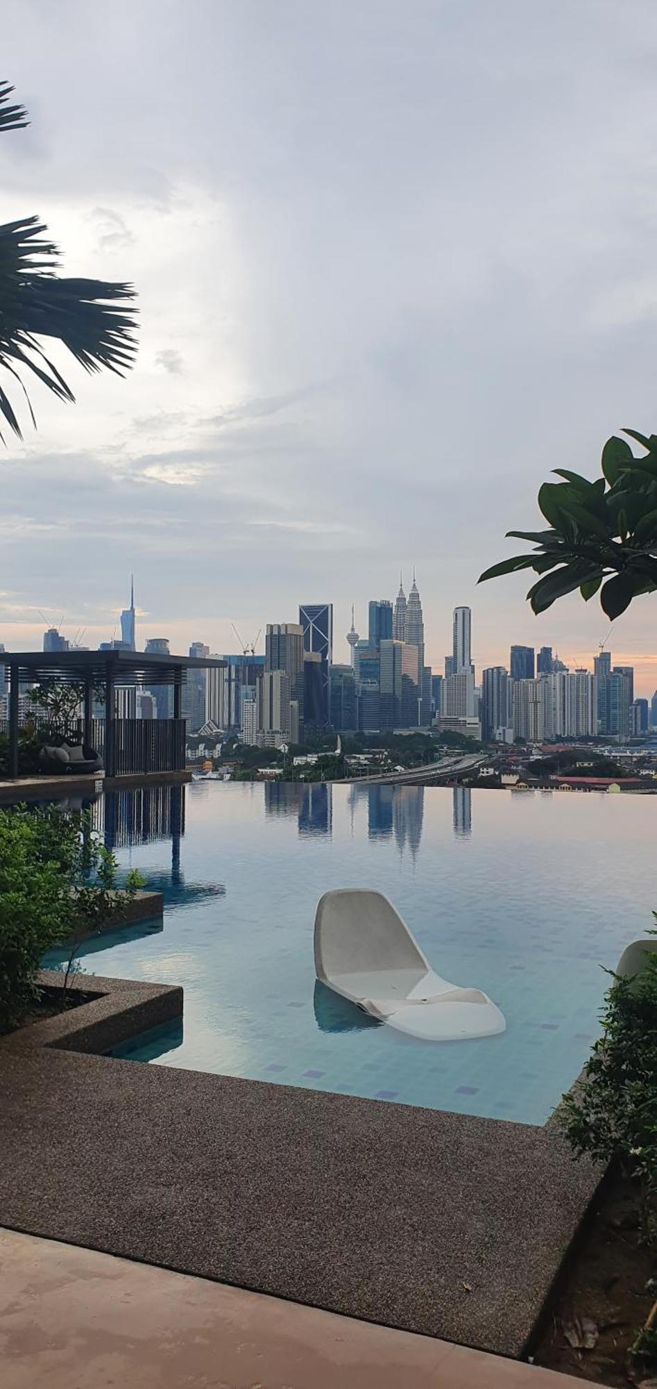 Studio Near Klcc And Lrt With Superb View Kuala Lumpur Extérieur photo